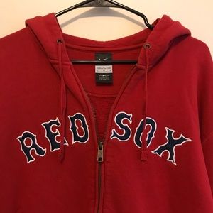 NWOT Nike Boston Red Sox Zip Hoodie Sweatshirt